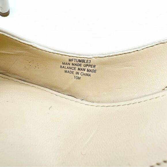 Marc Fisher Peep Toe Platform Stiletto Nude Patent Leather Heels Sz 10M - Picture 8 of 12